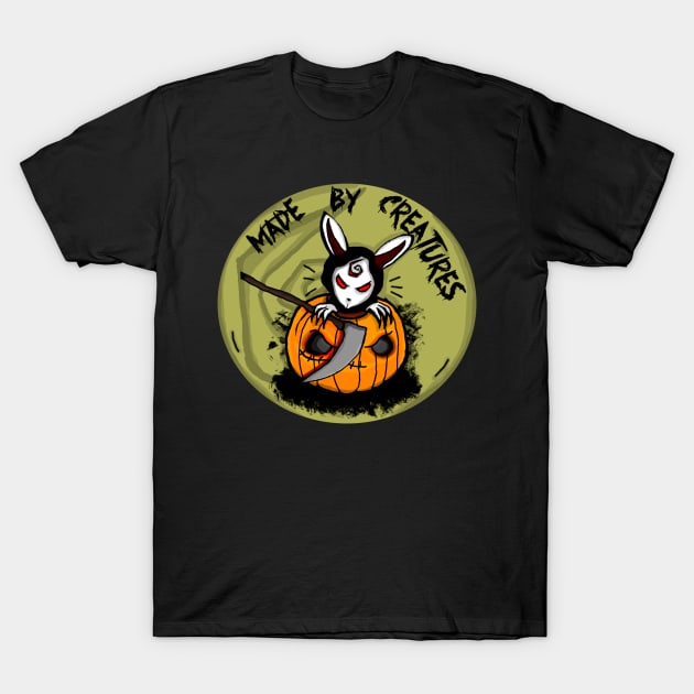 Grim Bunny T-Shirt by Made By Creatures